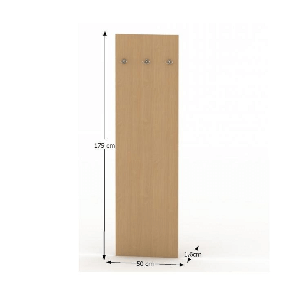 Vešiakový panel, buk, TEMPO ASISTENT NEW 030