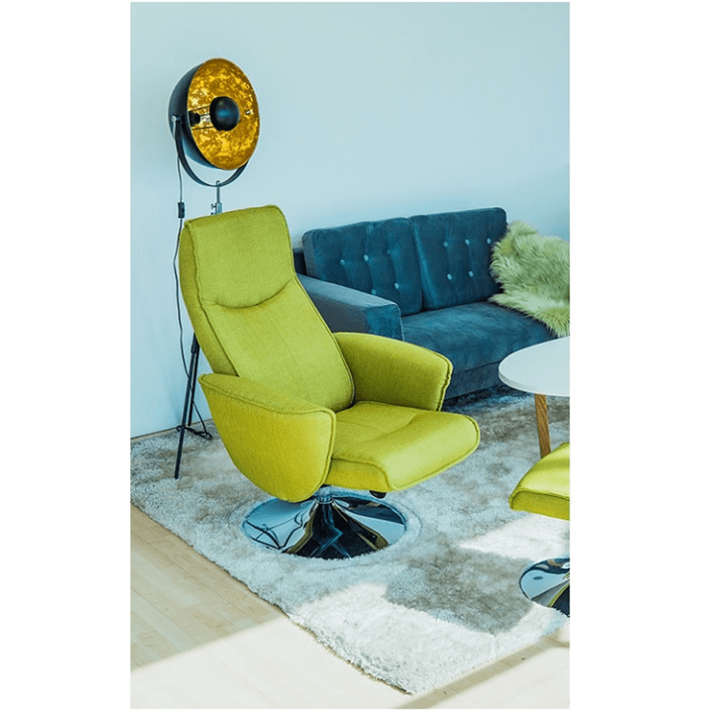 Stojacia lampa, čierna/zlatá, JADE TYP 6 8008-18A