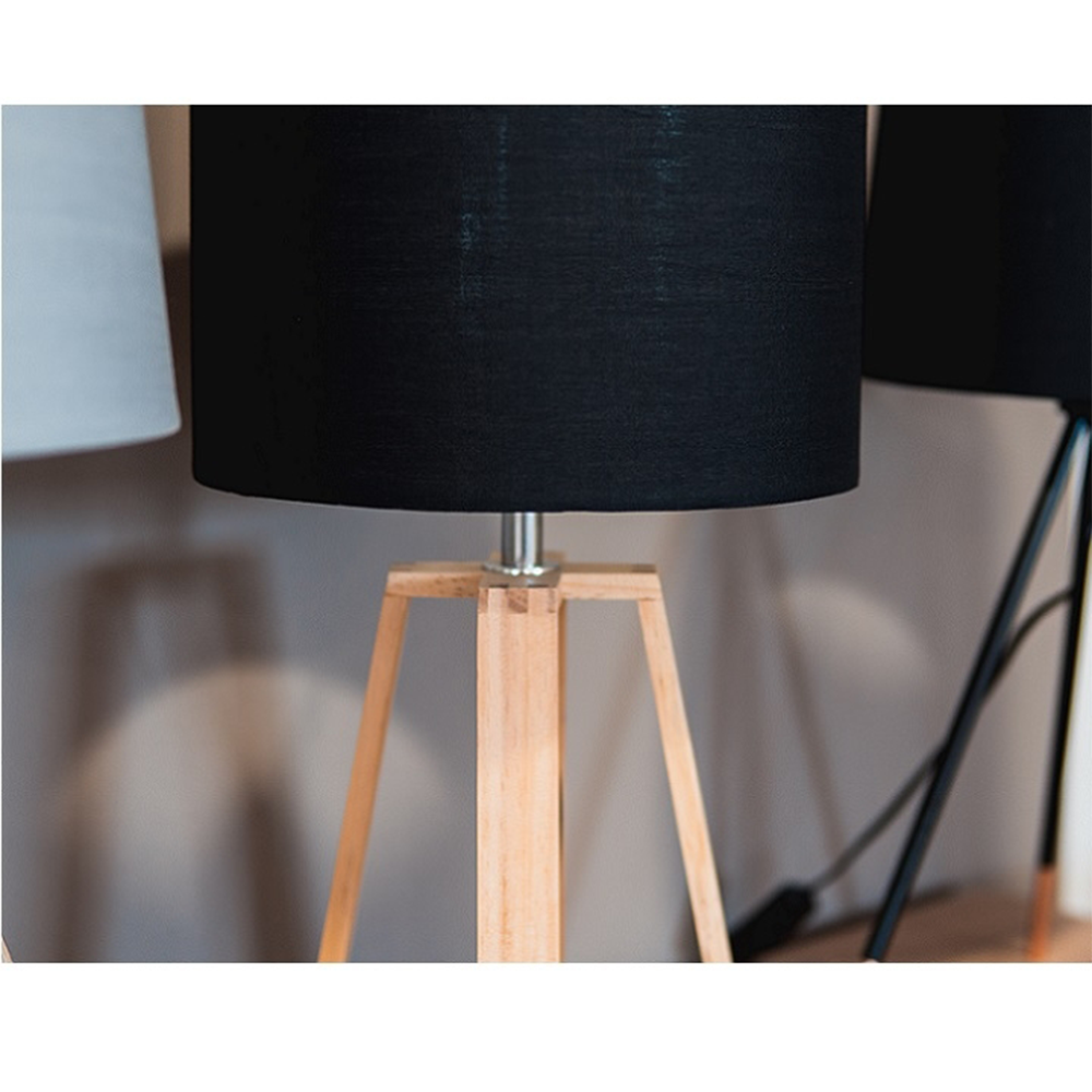 Stolná lampa, čierna, JADE TYP 3 6033-15B